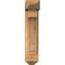 Ekena Millwork Imperial Arts and Crafts Smooth Bracket w/ Offset Brace, Western Red Cedar, 5 1/2"W x 14"D x 26"H BKT0604X14X26IMP03SWR - alternate 2